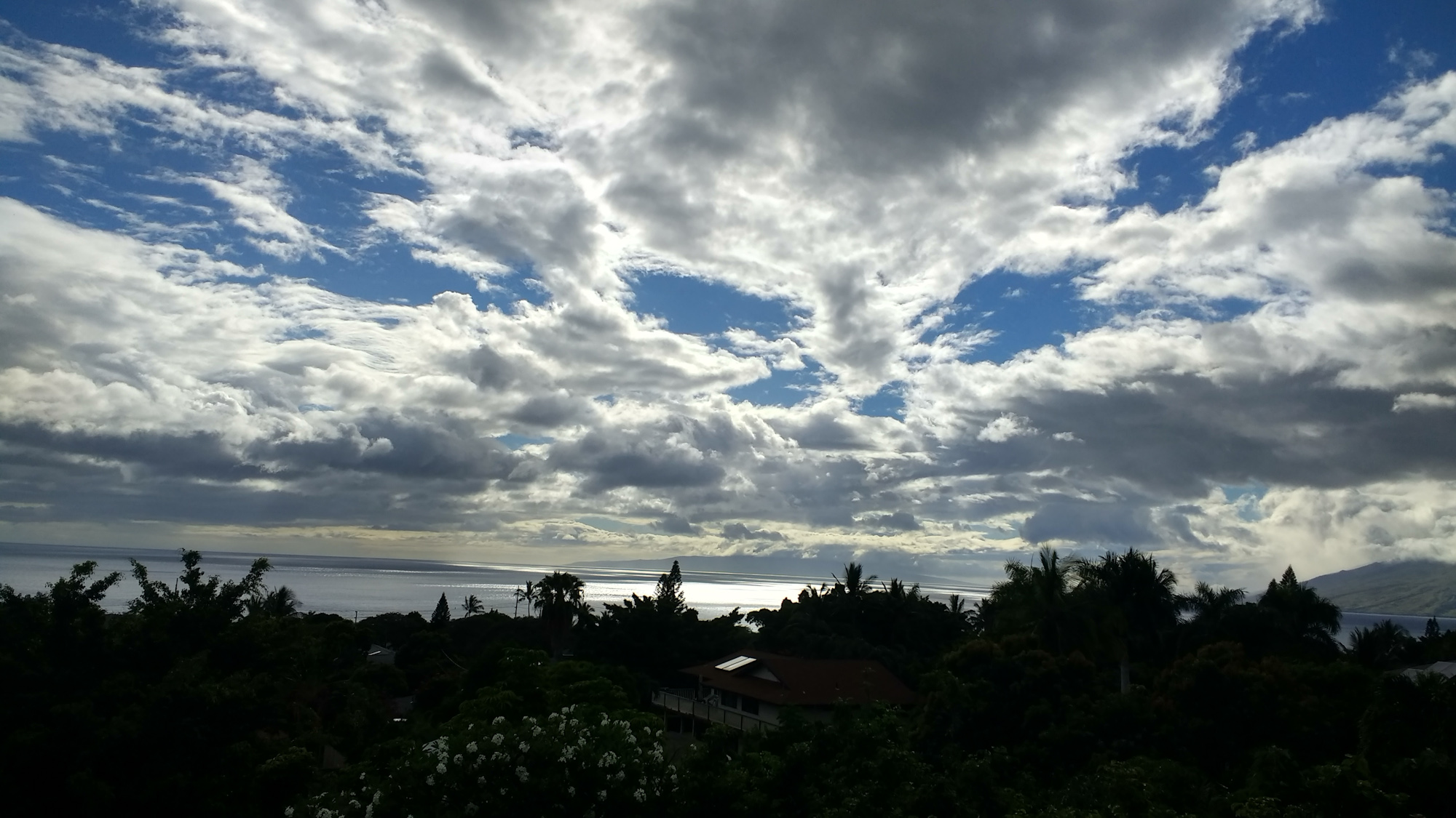 Maui vista from VanBlarigan porch